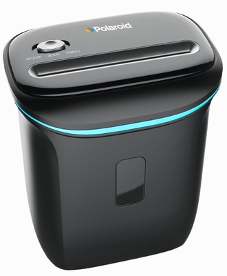 Home/Office Kleine gesneden 6-blad papier versnipper met 12L afvalbak capaciteit en raam normaal